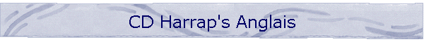 CD Harrap's Anglais
